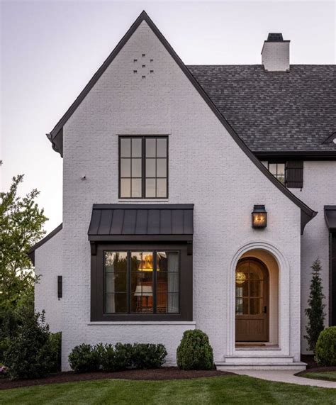 modern tudor exterior